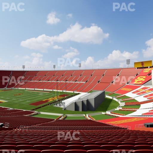 Los Angeles Memorial Coliseum - Section 201 Seat View