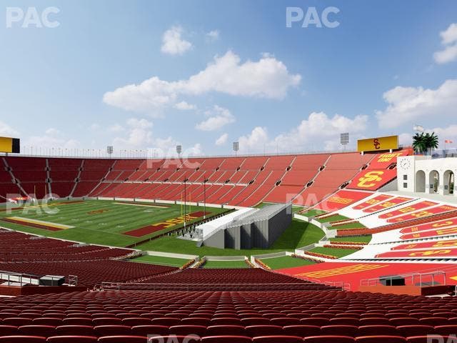 Los Angeles Memorial Coliseum - Section 201 Seat View