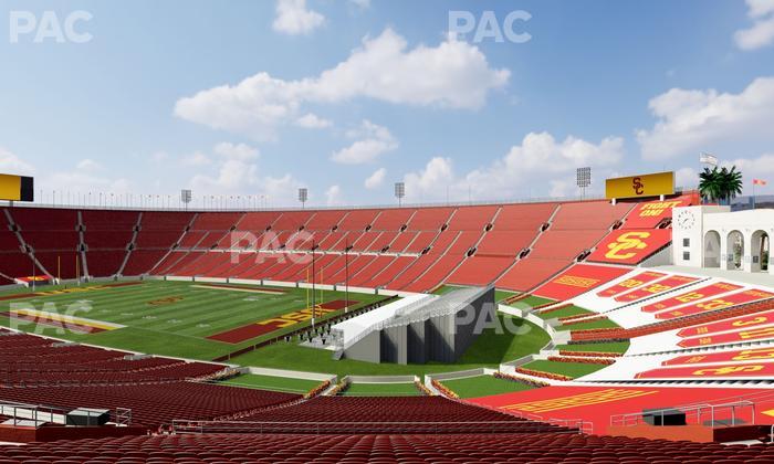 Los Angeles Memorial Coliseum - Section 201 Seat View