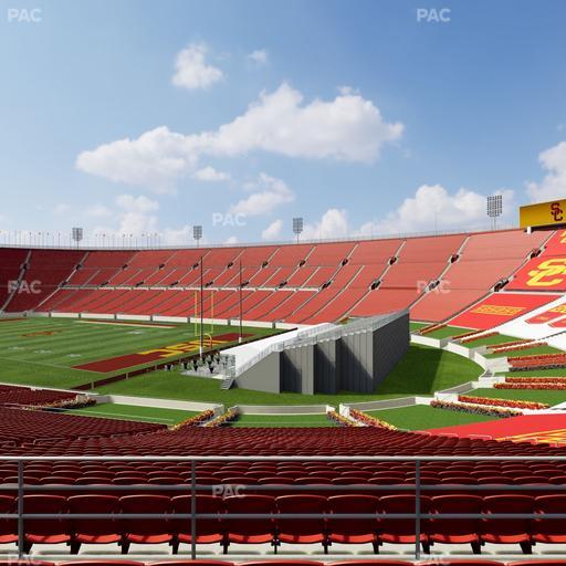 Los Angeles Memorial Coliseum - Section 201 Seat View