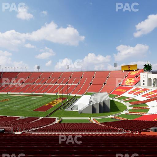 Los Angeles Memorial Coliseum - Section 202 Seat View