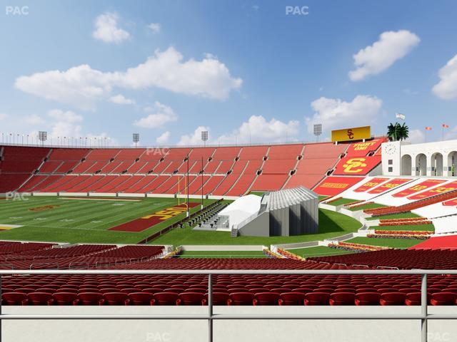 Los Angeles Memorial Coliseum - Section 202 Seat View