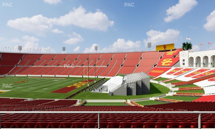 Los Angeles Memorial Coliseum - Section 202 Seat View