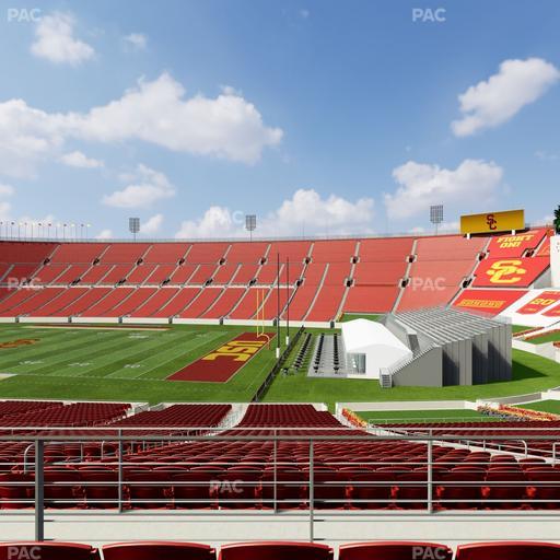 Los Angeles Memorial Coliseum - Section 203 A Seat View