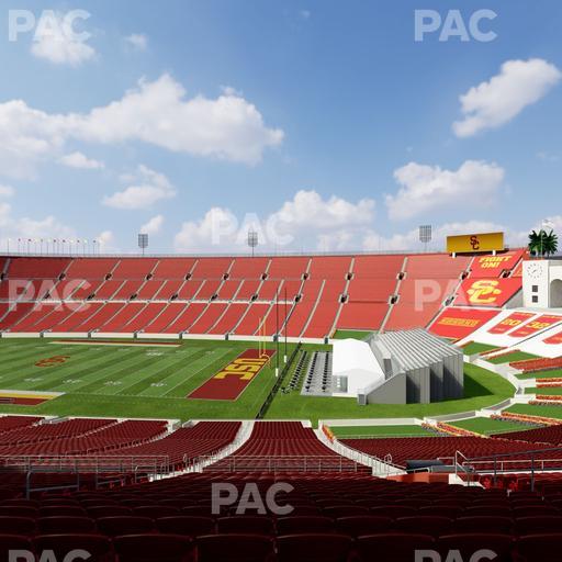 Los Angeles Memorial Coliseum - Section 203 A Seat View