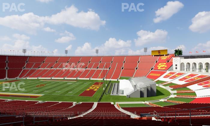 Los Angeles Memorial Coliseum - Section 203 A Seat View