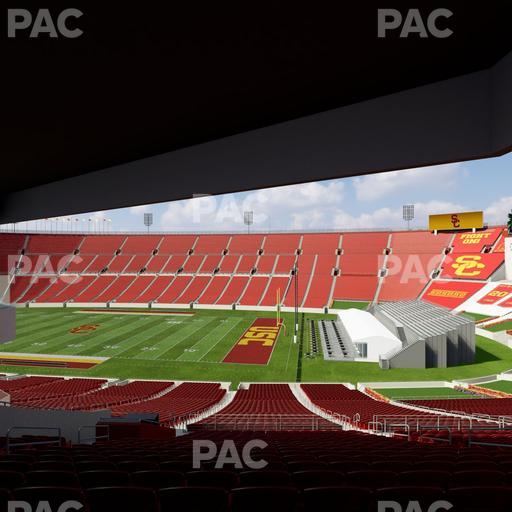 Los Angeles Memorial Coliseum - Section 203 B Seat View