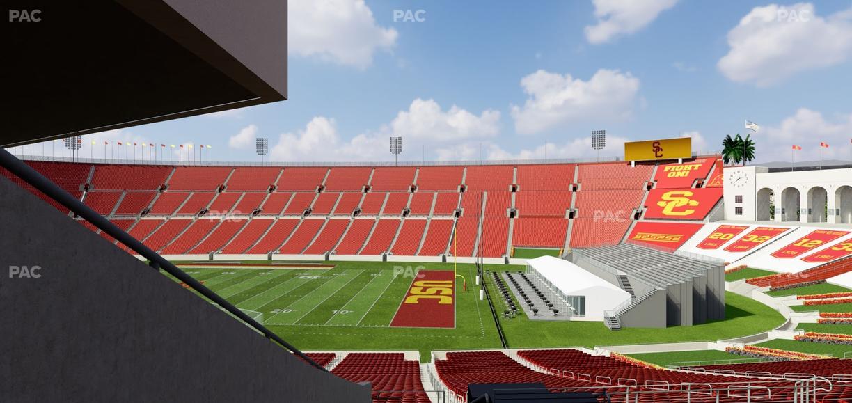 Los Angeles Memorial Coliseum - Section 204 A Seat View