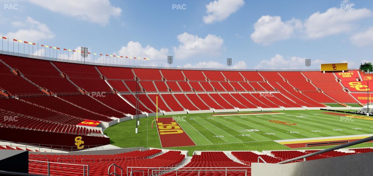 Los Angeles Memorial Coliseum - Section 209 B Seat View