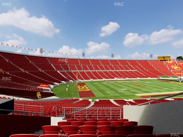 Los Angeles Memorial Coliseum - Section 209 B Seat View