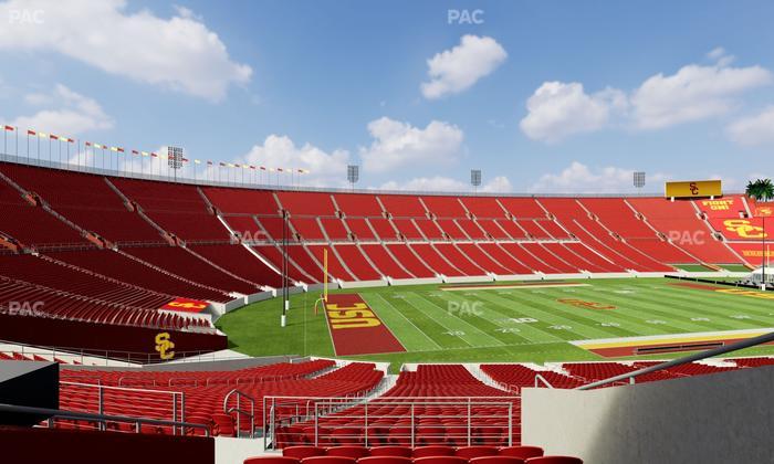 Los Angeles Memorial Coliseum - Section 209 B Seat View