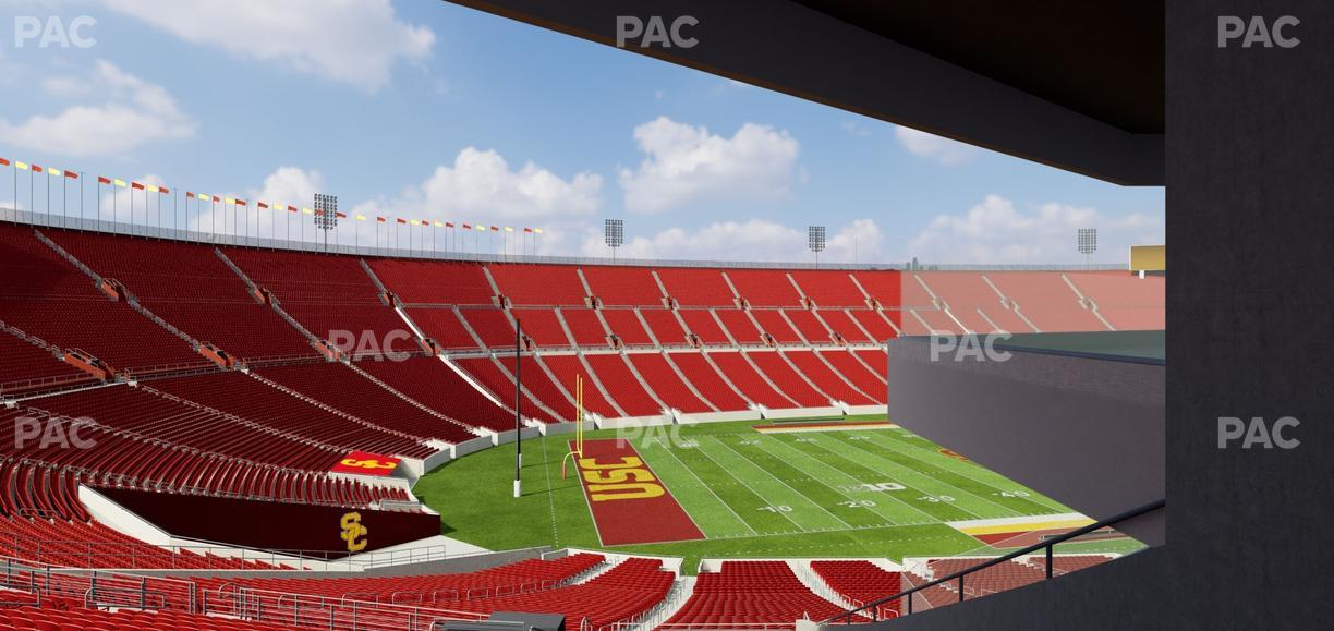 Los Angeles Memorial Coliseum - Section 209 B Seat View