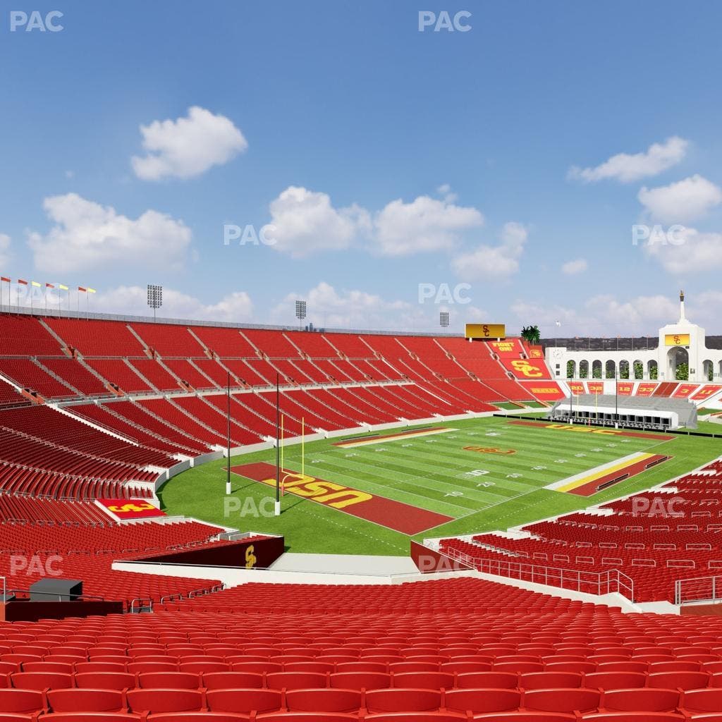 Los Angeles Memorial Coliseum - Section 211 Seat View