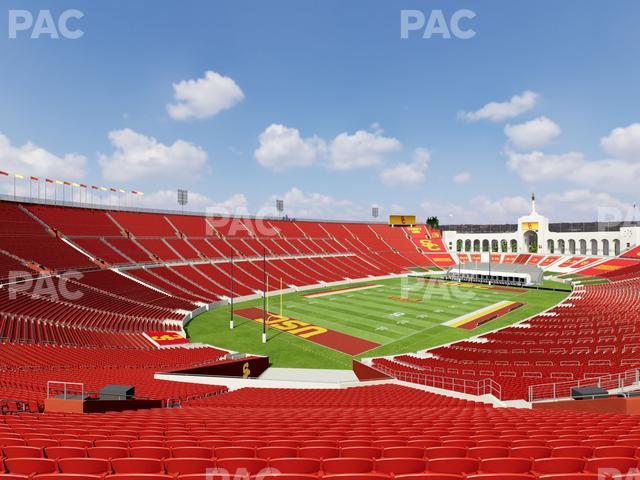 Los Angeles Memorial Coliseum - Section 211 Seat View