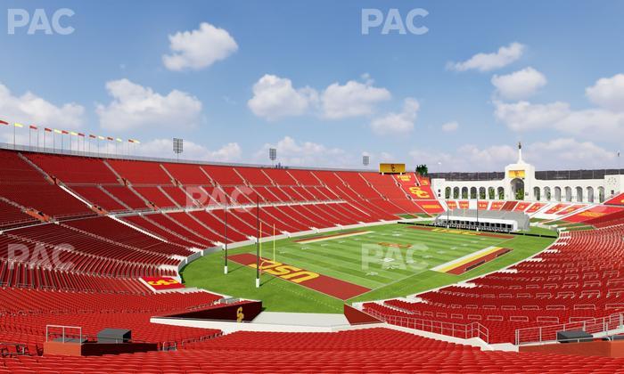 Los Angeles Memorial Coliseum - Section 211 Seat View