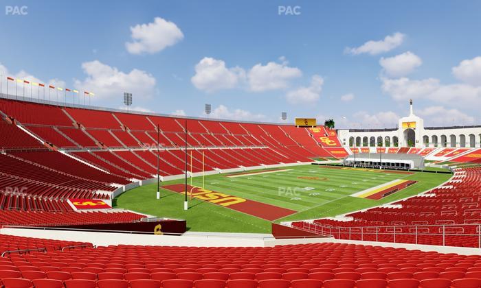 Los Angeles Memorial Coliseum - Section 211 Seat View