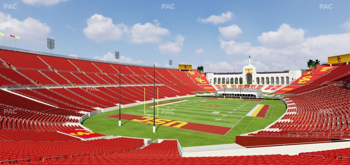 Los Angeles Memorial Coliseum - Section 212 Seat View