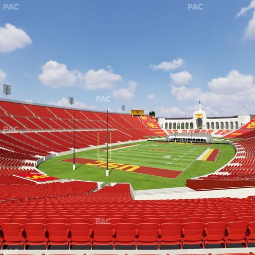 Los Angeles Memorial Coliseum - Section 212 Seat View