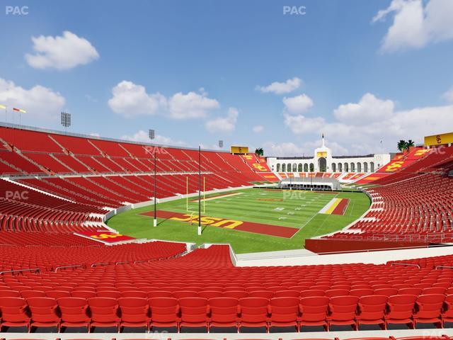 Los Angeles Memorial Coliseum - Section 212 Seat View