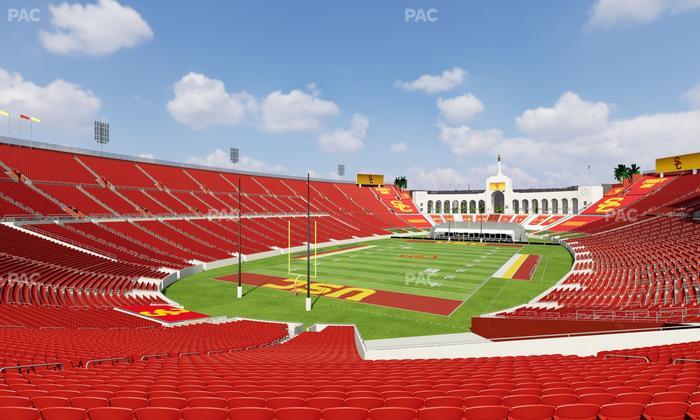 Los Angeles Memorial Coliseum - Section 212 Seat View