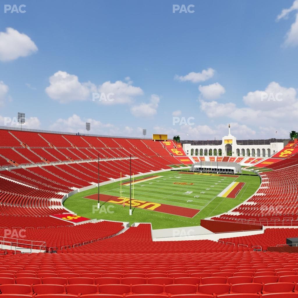 Los Angeles Memorial Coliseum - Section 212 Seat View