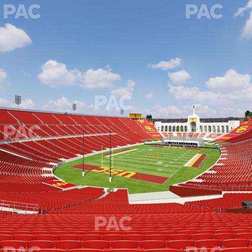 Los Angeles Memorial Coliseum - Section 212 Seat View