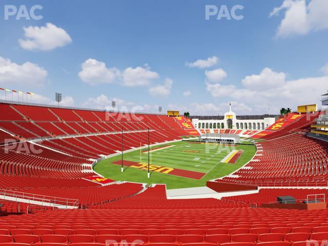Los Angeles Memorial Coliseum - Section 212 Seat View