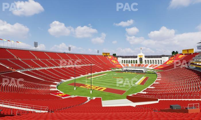 Los Angeles Memorial Coliseum - Section 212 Seat View