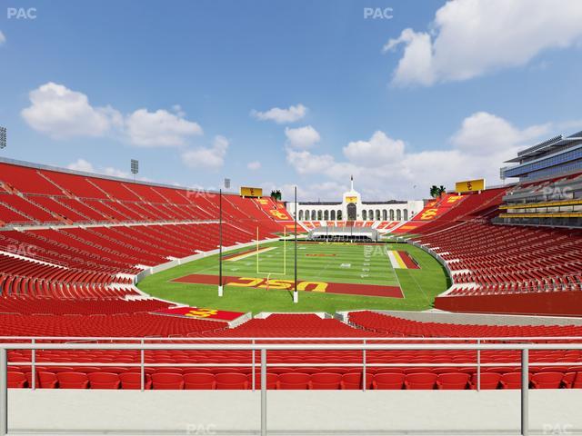 Los Angeles Memorial Coliseum - Section 213 Seat View