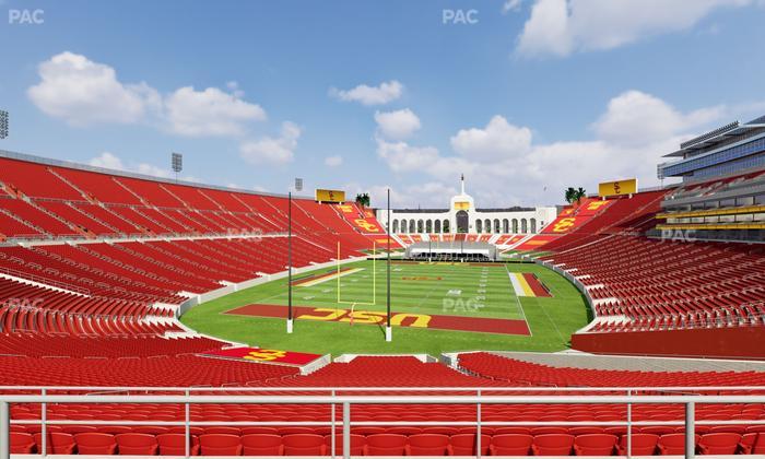 Los Angeles Memorial Coliseum - Section 213 Seat View