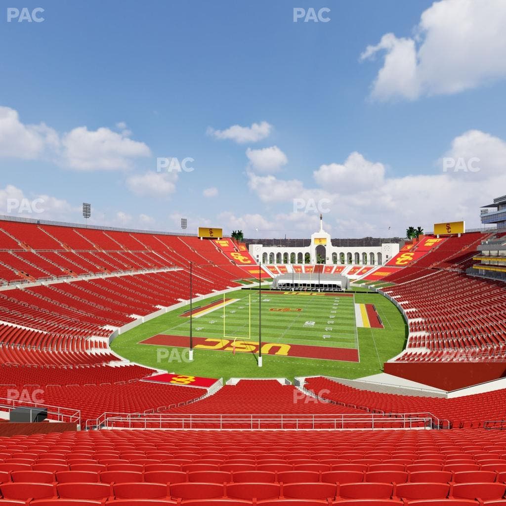 Los Angeles Memorial Coliseum - Section 213 Seat View