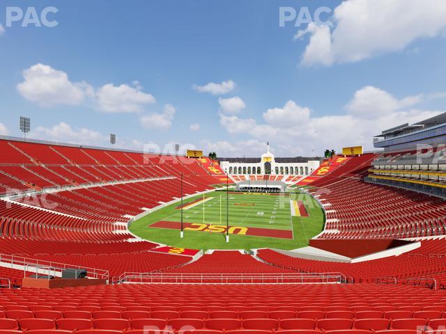 Los Angeles Memorial Coliseum - Section 213 Seat View