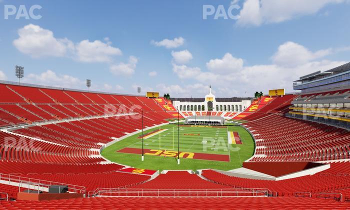 Los Angeles Memorial Coliseum - Section 213 Seat View