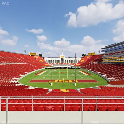Los Angeles Memorial Coliseum - Section 214 Seat View