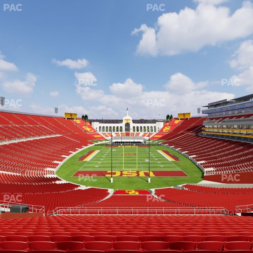 Los Angeles Memorial Coliseum - Section 214 Seat View
