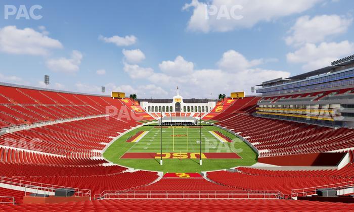 Los Angeles Memorial Coliseum - Section 214 Seat View