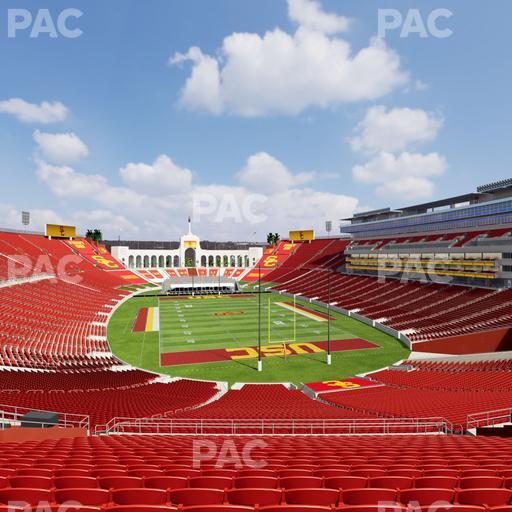 Los Angeles Memorial Coliseum - Section 215 Seat View