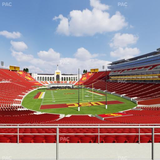 Los Angeles Memorial Coliseum - Section 215 Seat View