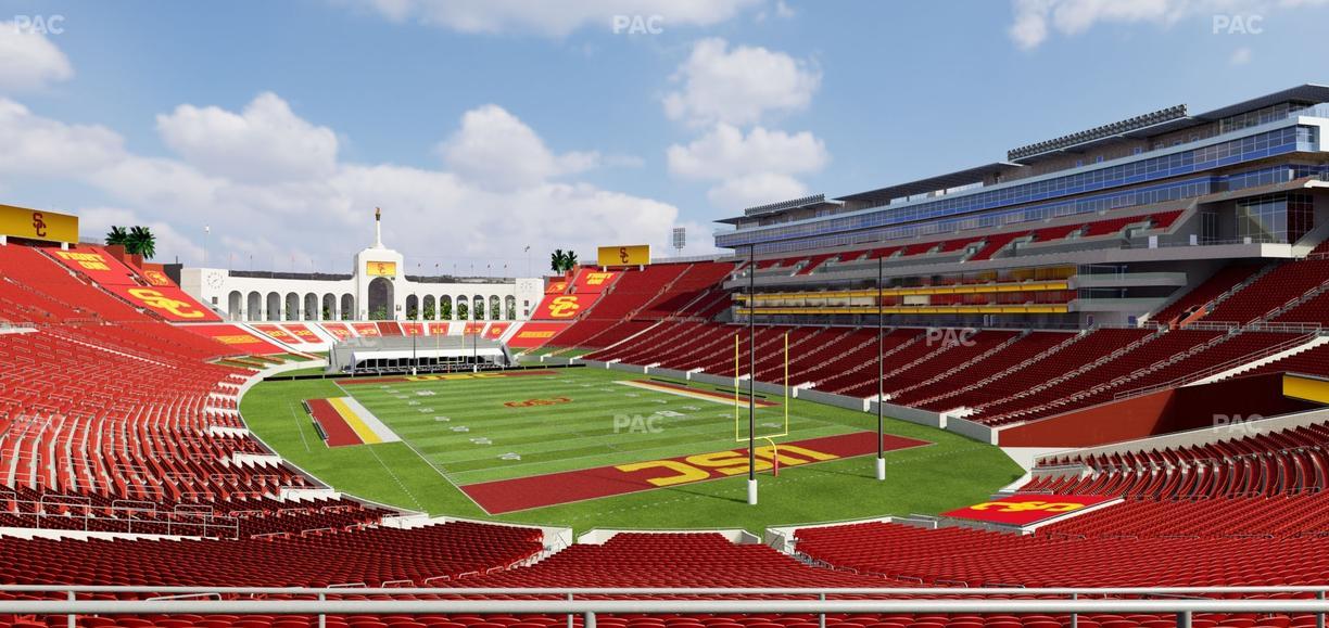 Los Angeles Memorial Coliseum - Section 216 Seat View