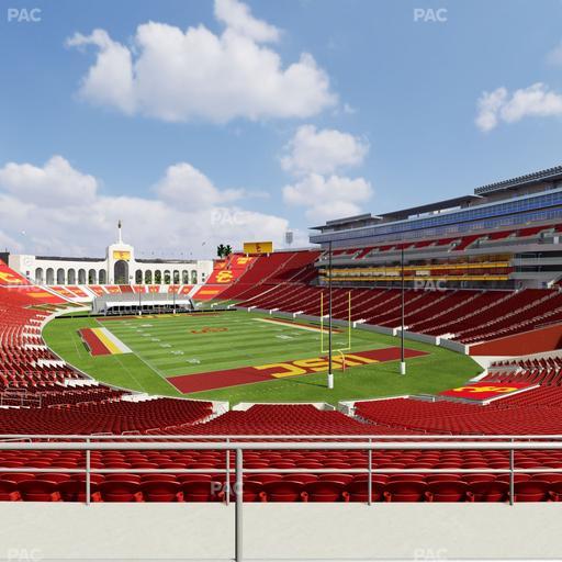 Los Angeles Memorial Coliseum - Section 216 Seat View