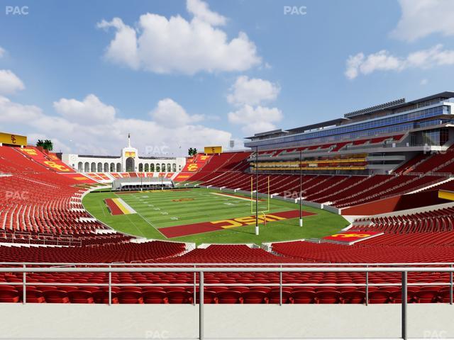 Los Angeles Memorial Coliseum - Section 216 Seat View