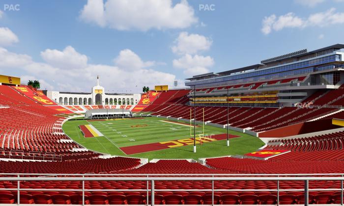 Los Angeles Memorial Coliseum - Section 216 Seat View