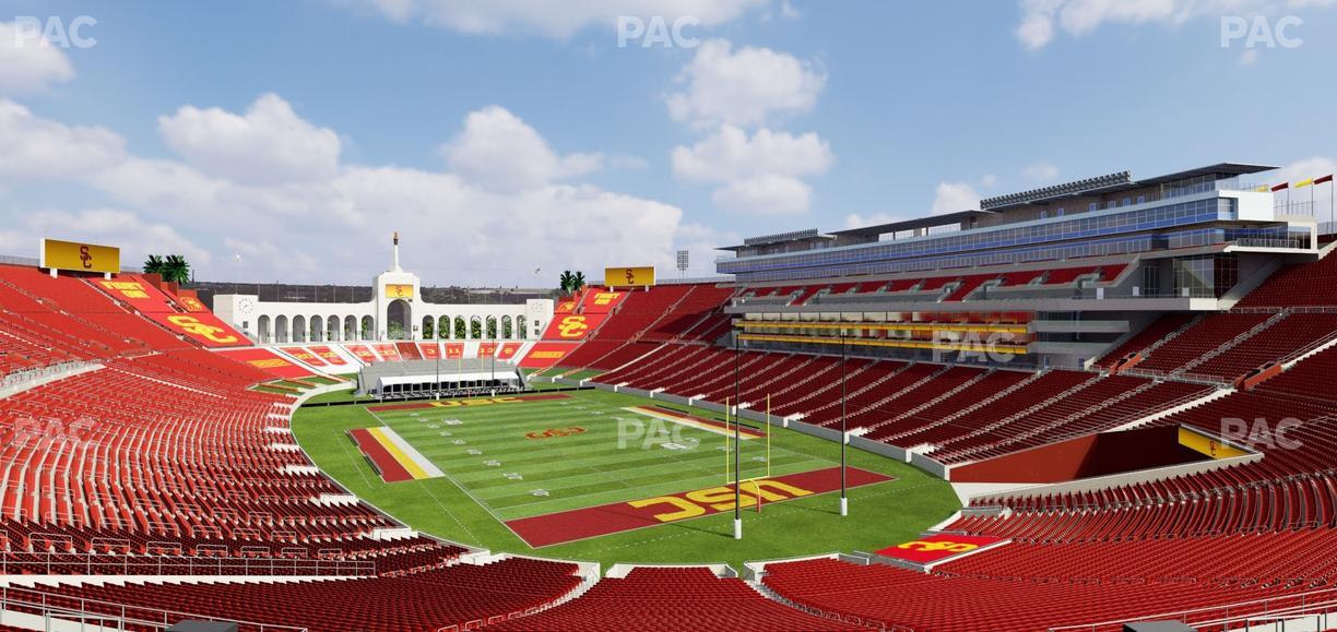 Los Angeles Memorial Coliseum - Section 216 Seat View