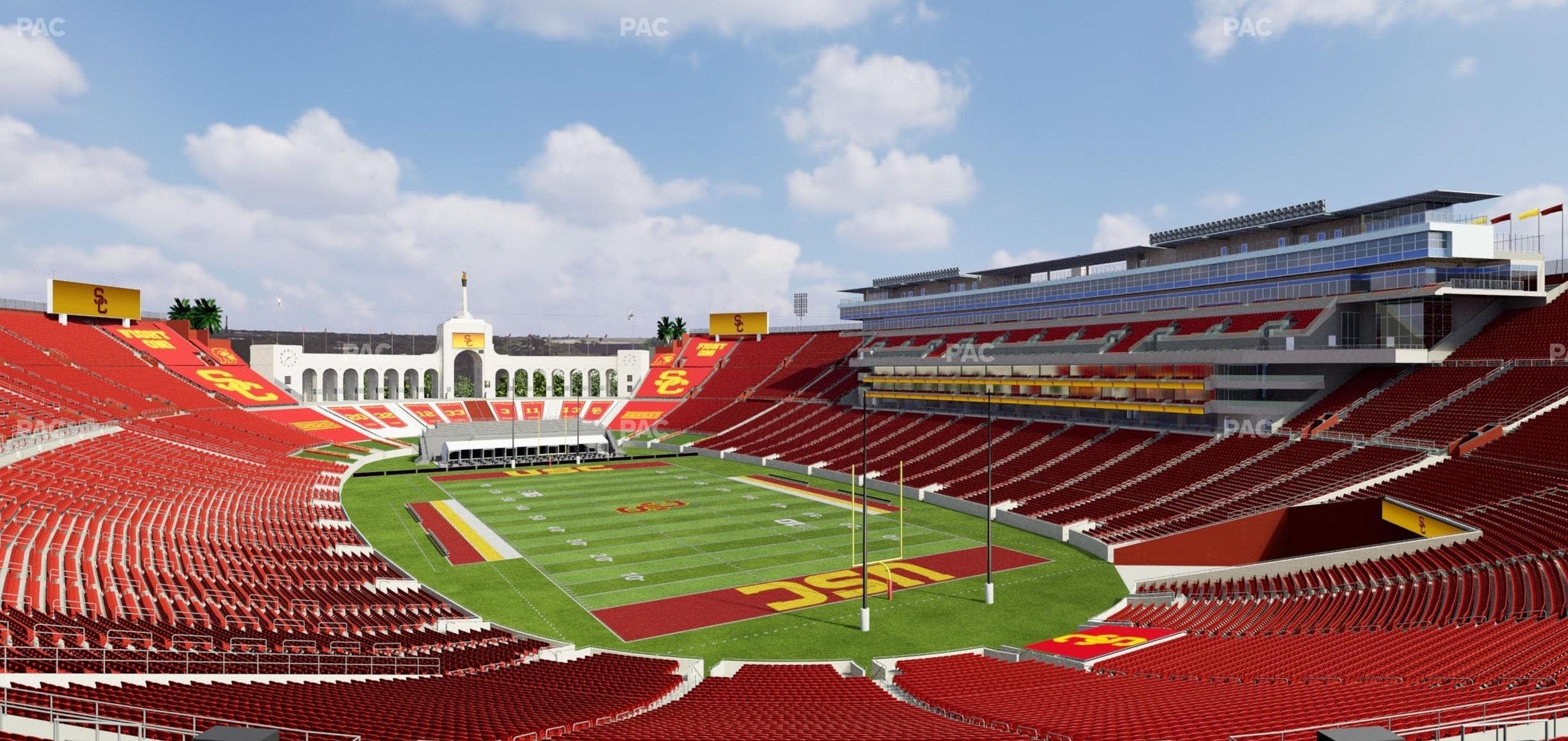 Los Angeles Memorial Coliseum - Section 216 Seat View