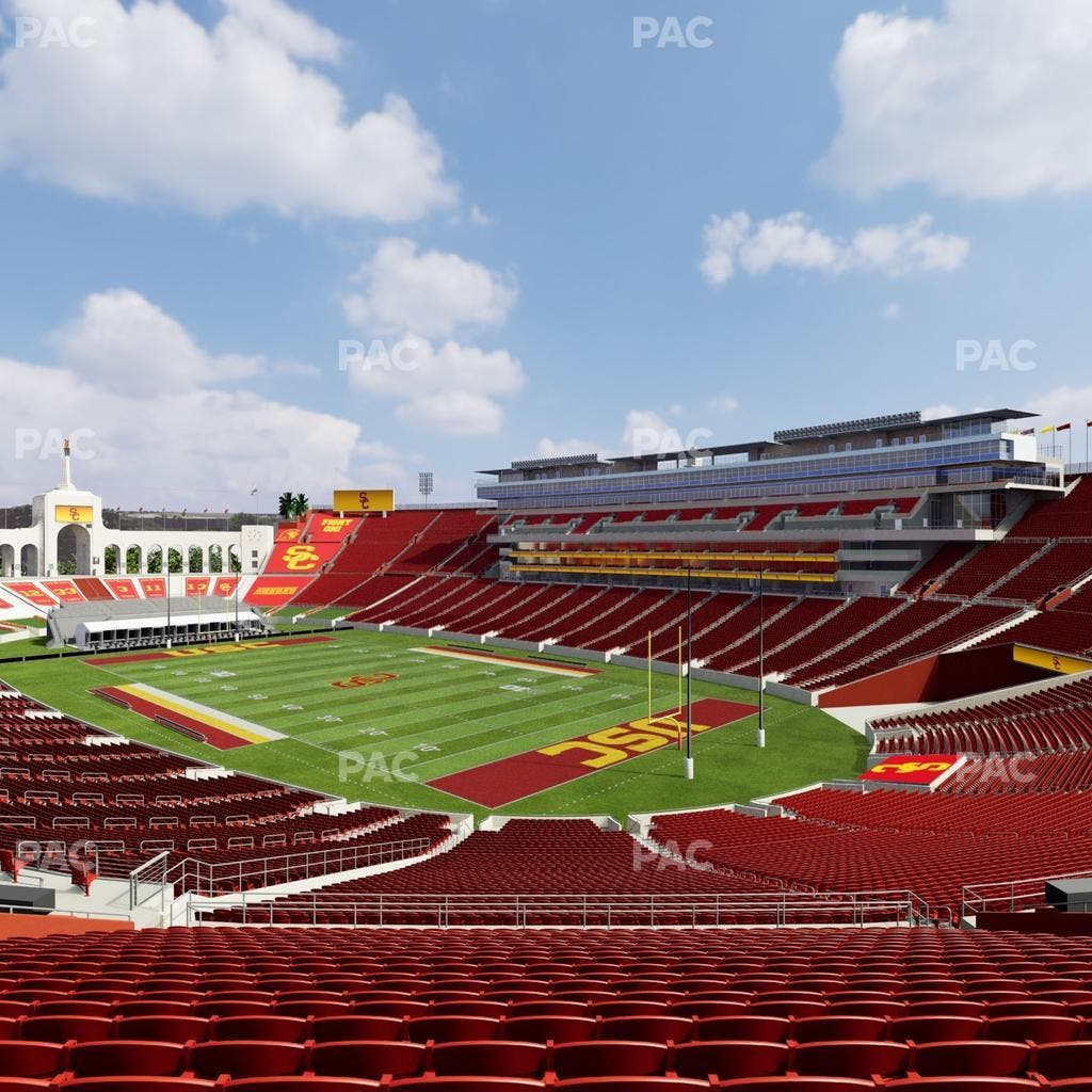 Los Angeles Memorial Coliseum - Section 217 Seat View