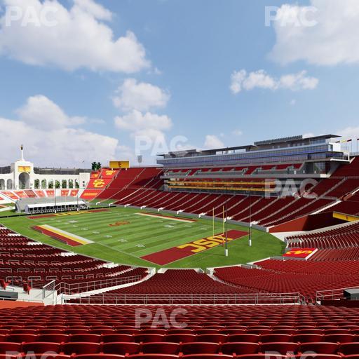 Los Angeles Memorial Coliseum - Section 217 Seat View