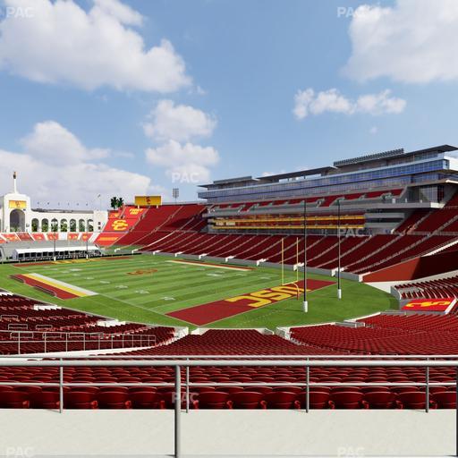 Los Angeles Memorial Coliseum - Section 217 Seat View