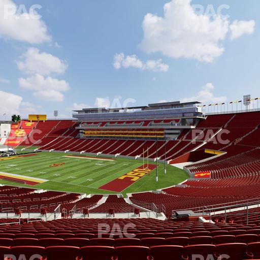 Los Angeles Memorial Coliseum - Section 218 A Seat View