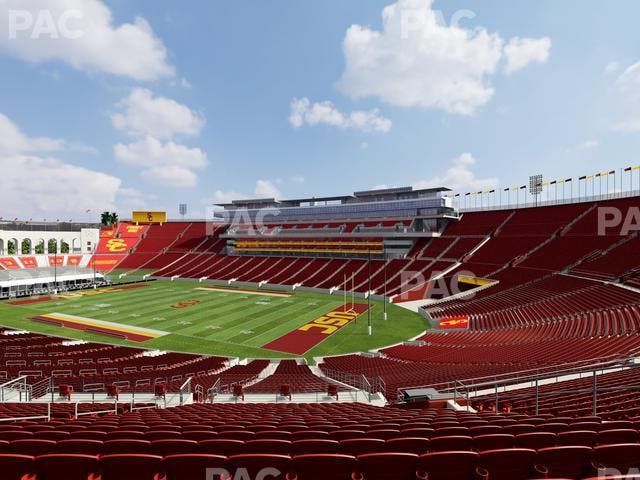 Los Angeles Memorial Coliseum - Section 218 A Seat View