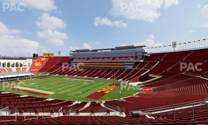 Los Angeles Memorial Coliseum - Section 218 A Seat View